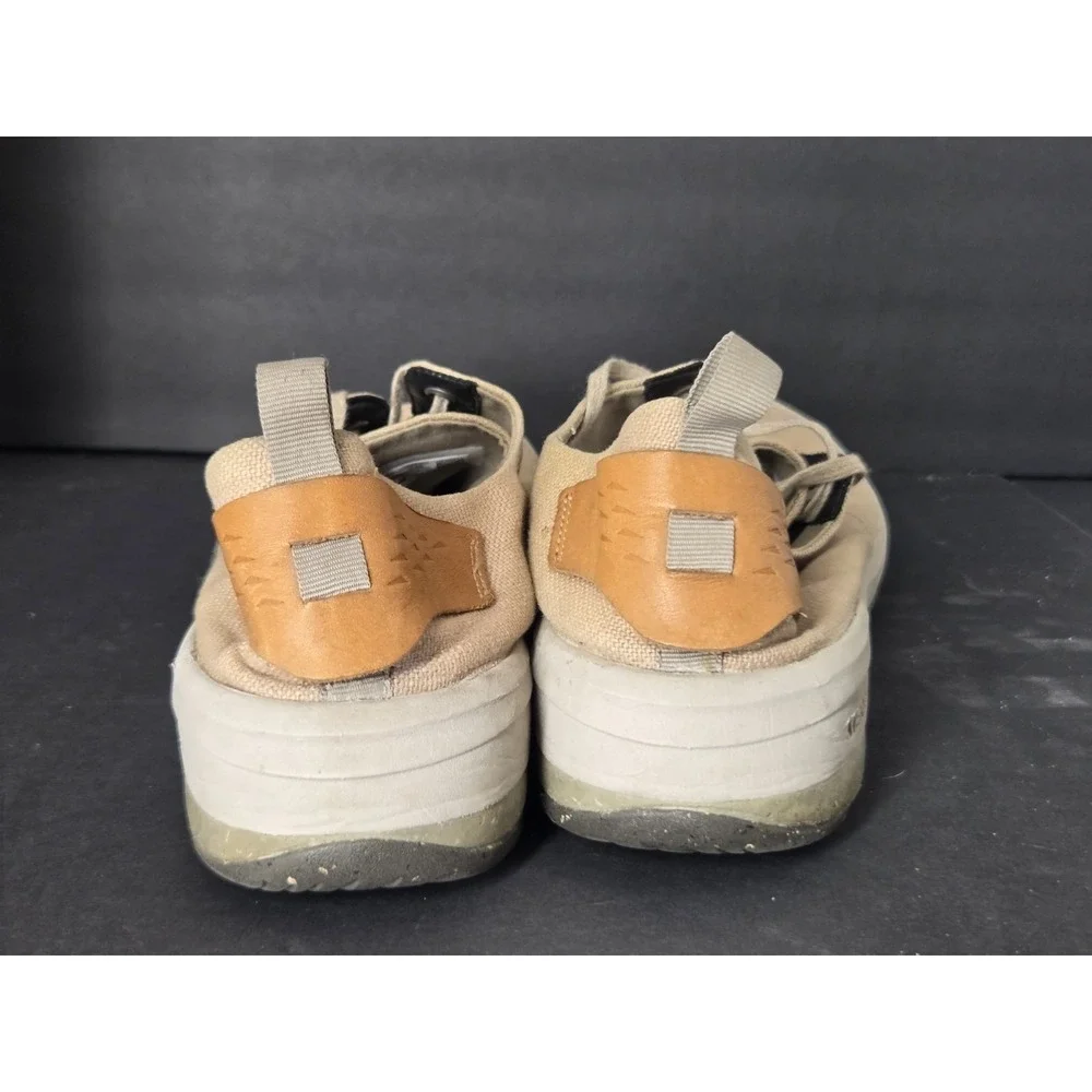 Merrell Gridway Tan Canvas Shoes Lace Up Comfort Flats Sneakers Mens Size 13